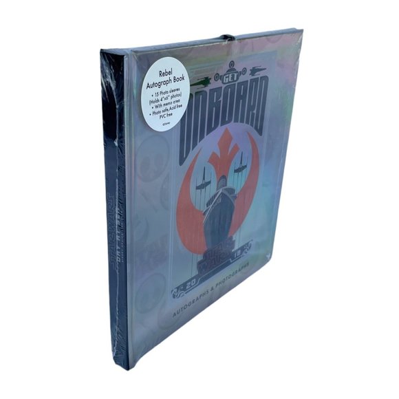 Disney Cruise 2018 Star Wars Day at Sea Empire Rebel Autograph Photograph Book - Picture 2 of 3